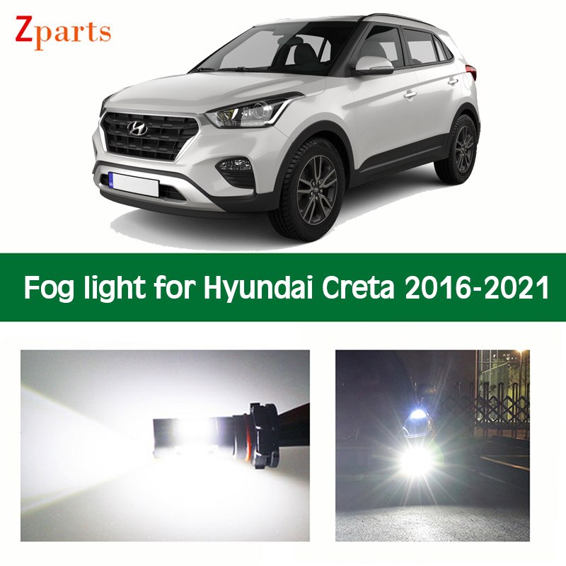 1 Pair ڵ LED Ȱ   Creta 2016 - 2021 ڵ F..